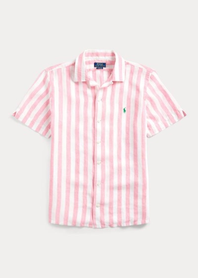 Polo Ralph Lauren Classic Fit Linen Skjorter Herre Danmark (ZBXKC6271)